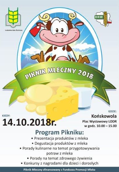 piknik mleczny 2018 plakat